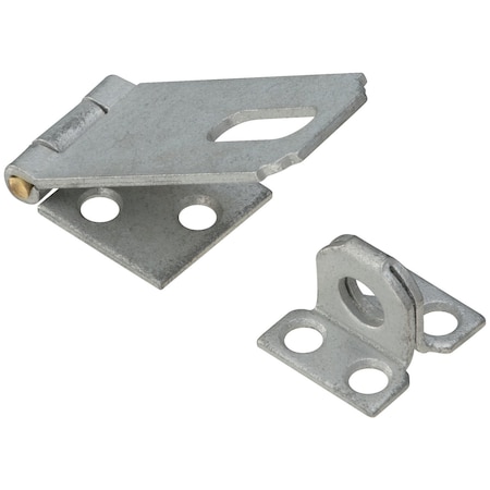 National Hardware National Hardware Galvanized Steel 2-1/2 in. L Safety Hasp 1 pk N102-723